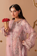Dastak by Ramsha Unstitched 3 Piece Permium Chiffon Vol-03 Suit-Q-305