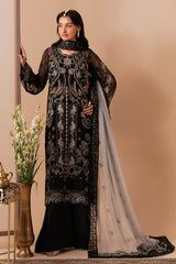Dastak by Ramsha Unstitched 3 Piece Permium Chiffon Vol-03 Suit-Q-306