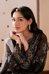 Dastak by Ramsha Unstitched 3 Piece Permium Chiffon Vol-03 Suit-Q-306