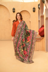 gulburg shawl (olive) latest collection