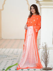 Rang By TNG Stitched 3 Piece Collection'2024-Orange