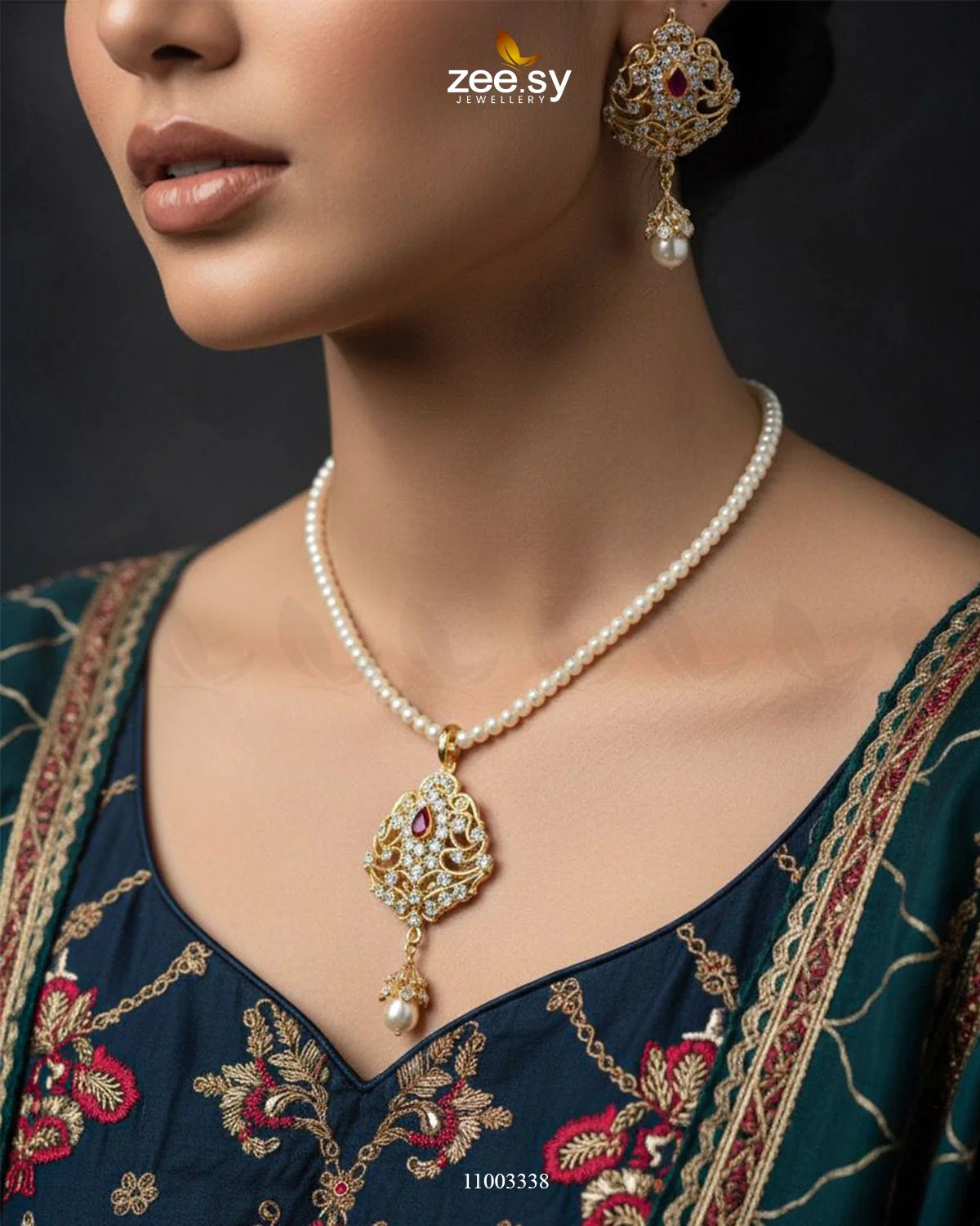 NECKLACE-0728 - Zeesy Jewellery