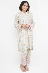 Amna Ali Nawaz Stitched Co Ord  Suit-RAMEEN