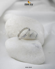 BEE MY LOVE RING-8246 Silver - Zeesy Jewellery