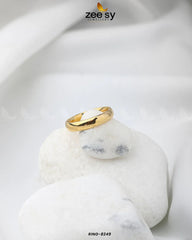 Promise Ring-8250 Golden - Zeesy Jewellery