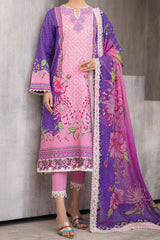Azalea By Roheenaz Unstitched 3 Piece Printed Lawn Collection'2024-RNZ-04-B-Luxe Bloom