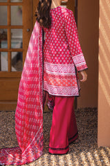 Azalea By Roheenaz Unstitched 3 Piece Printed Lawn Collection'2024-RNZ-06-B-Coral Cascade