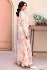 Naqsh By Ramsha Unstitched 3 Piece Emb Rawsilk Collection'2026-RS-01