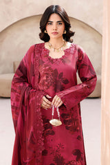 Naqsh By Ramsha Unstitched 3 Piece Emb Rawsilk Collection'2026-RS-04