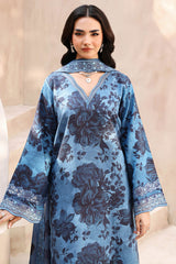 Naqsh By Ramsha Unstitched 3 Piece Emb Rawsilk Collection'2026-RS-05