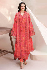 Naqsh By Ramsha Unstitched 3 Piece Emb Rawsilk Collection'2026-RS-06