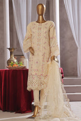 Bin Saeed Stitched 3 Piece Exclusive Luxury Formals Collection'2024-RTS-1160-Skin