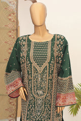 Bin Saeed Stitched 3 Piece Fancy Emb Formals Collection'2024-RTS-921-Green