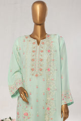 Bin Saeed Stitched 3 Piece Luxury Emb Chiffon Collection'2025-RTSC-1551-Mint