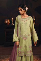 Suroor By Ramsha Unstitched 3 Piece Festive Formals Suit-SR-105 Chambeli