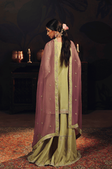 Suroor By Ramsha Unstitched 3 Piece Festive Formals Suit-SR-105 Chambeli