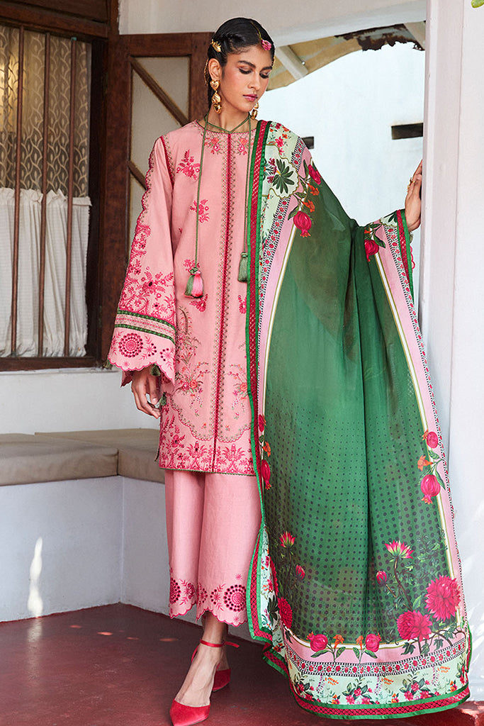 Jugnu By Hussain Rehar Unstitched 3 Piece Summer Collection-Ravi