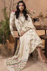 Raya By Humdum Unstitched 3 Piece Printed Khaddar Collection'2024-D-02