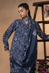 Raya By Humdum Unstitched 3 Piece Printed Khaddar Collection'2024-D-09