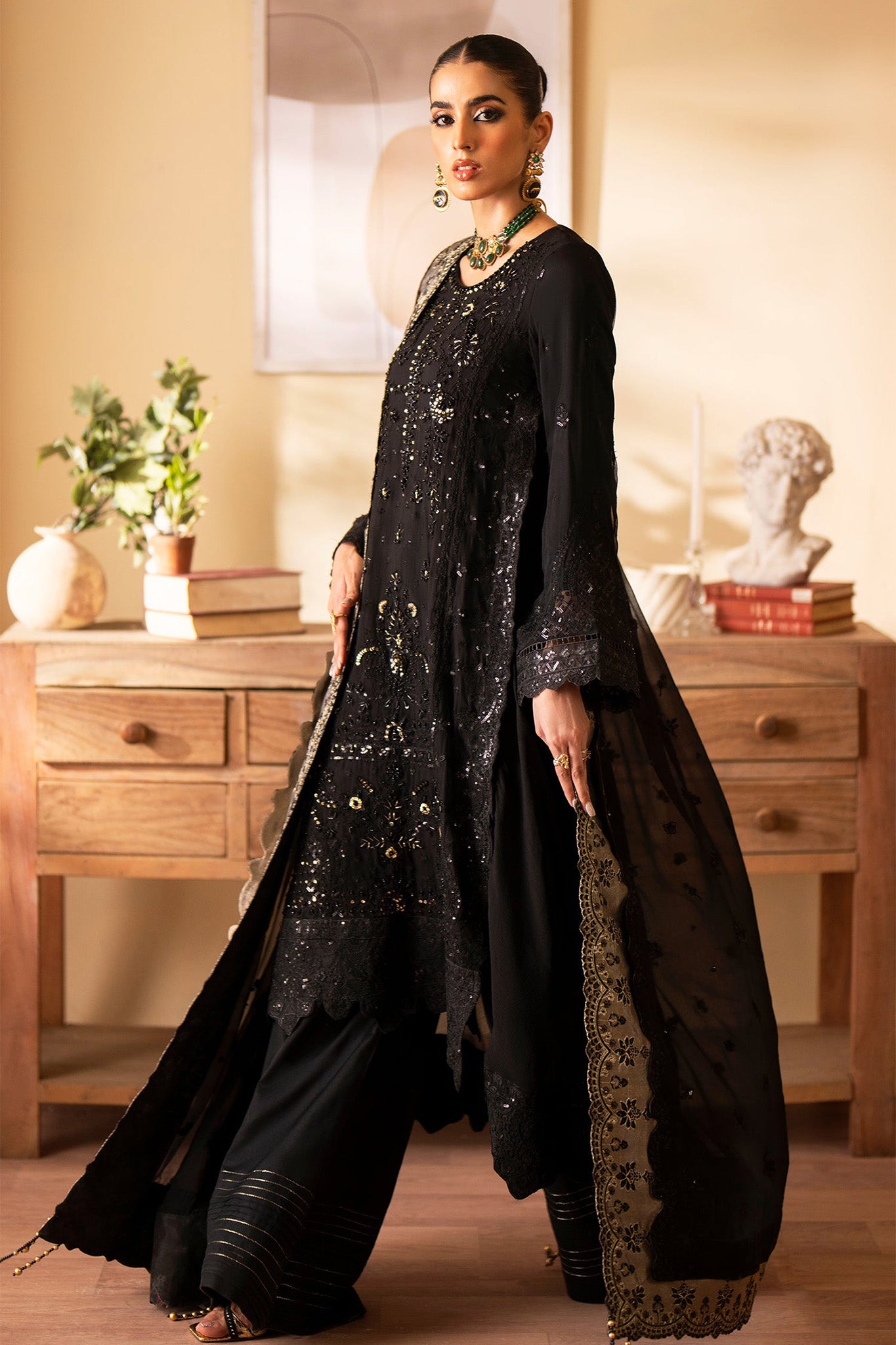 Romansiyyah By Emaan Adeel Unstitched 3 Piece Luxury Formals Collection'2024-Rehani