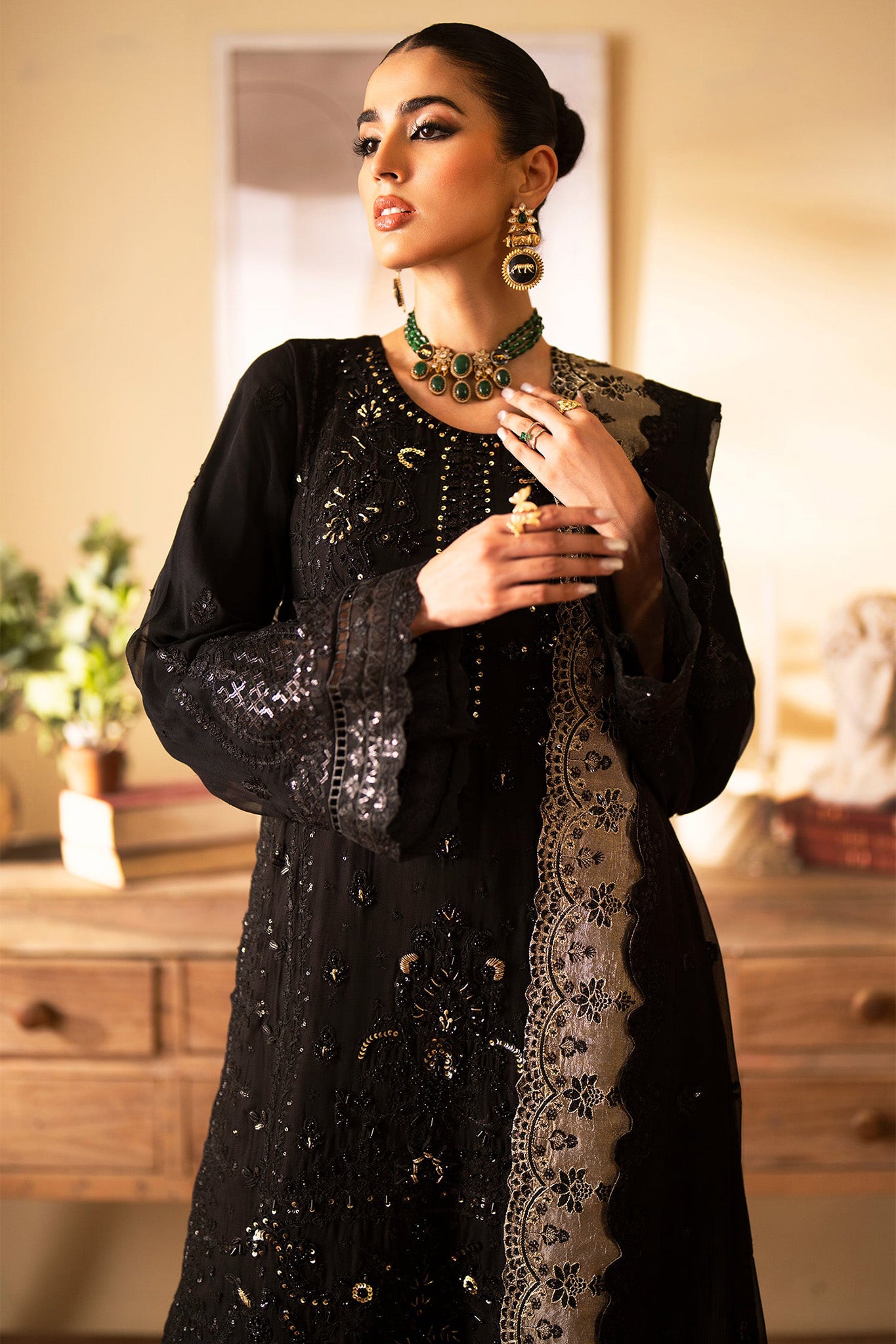 Romansiyyah By Emaan Adeel Unstitched 3 Piece Luxury Formals Collection'2024-Rehani