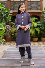Ochre Clothing Rod Silk Embellished 2 Pc Suit