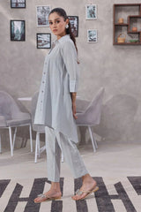 Ochre Clothing Women's Casual -Cotton Yarn 2 Pc Suit-SOWC-15