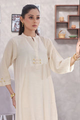 Ochre Clothing Women's Casual -Cotton Yarn 2 Pc Suit-SOWC-14