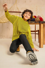 Cotton Viscose Sweater - Wear Ochre