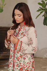 Ochre Clothing Stitched 2 Piece Digital Printed Poly Lawn Women Suit-OCH-PLDP2-S-9
