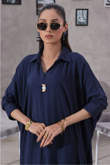 Ochre Clothing Women's Casual -Dobby Cotton 2 Pc Suit-SOWC-11B