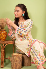 Ochre Clothing Lawn Digital Printed 2 Pc Suit