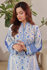 Ochre Clothing Stitched 2 Piece Digital Printed Poly Lawn Women Suit-OCH-PLDP2-S-3