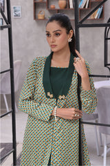 Ochre Clothing Printed Georgette Women's 2 Pc Suit