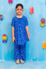 Ochre Clothing Printed Boski Linen 2 Pc Suit