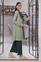 Ochre Clothing Women's Casual -Printed Georgette 2 Pc Suit-SOWC-09B