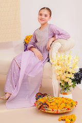 Ochre Clothing Stitched 3 Piece Emb Cotton Silk Collection'2025-SHD-17