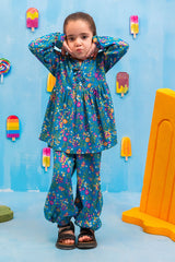 Ochre Clothing Printed Boski Linen 2 Pc Suit