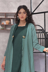 Ochre Clothing Women's Casual -Printed Georgette 2 Pc Suit-SOWC-09A