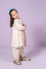 Ochre Clothing Stitched 3 Piece Cotton Emb Kids Suit-OCH-CE3PS-1Y-176320127230539