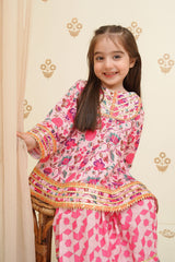 Swiss Lawn Digital Printed 3 Pc Suit - Wear Ochre