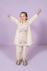 Ochre Clothing Stitched 3 Piece Cotton Emb Kids Suit-OCH-CE3PS-1Y-176320127230539