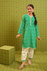 Swiss Lawn Printed 2 Pc Suit - Wear Ochre