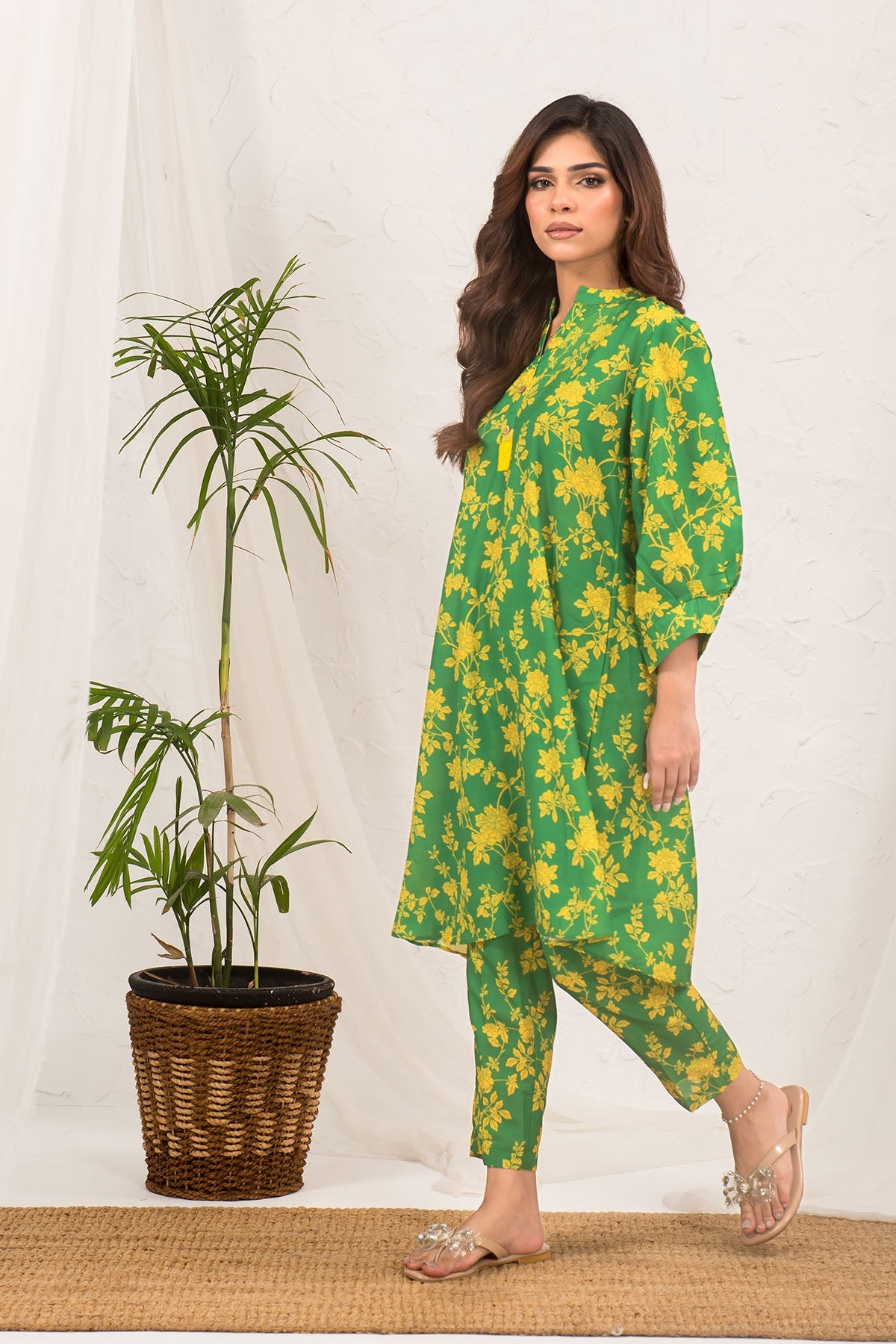 Ochre Clothing Swiss Lawn Digital Printed 2 Pc Suit Collection'2025-SOLP-17