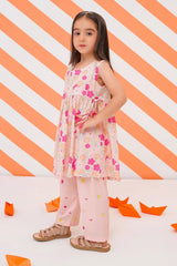 Ochre Clothing Stitched 2 Piece Digital Printed Cotton Lawn Kids Suit-OCH-CLDP2-1Y-21