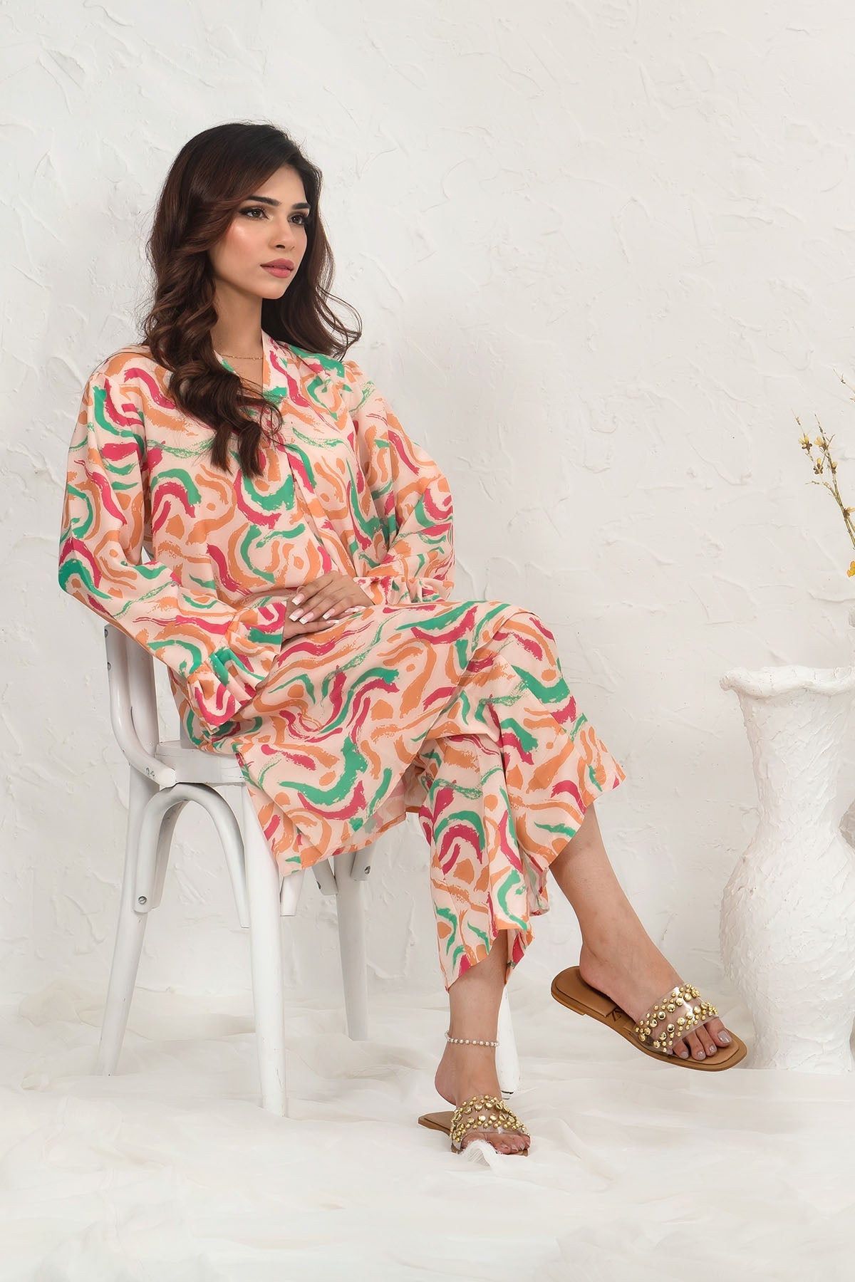 Ochre Clothing Swiss Lawn Digital Printed 2 Pc Suit Collection'2025-SOLP-15