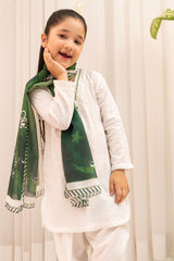 Ochre Clothing Chikankari 3 Pc Suit