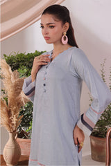 Ochre Clothing Cotton Jacquard Women's 2 Pc Suit