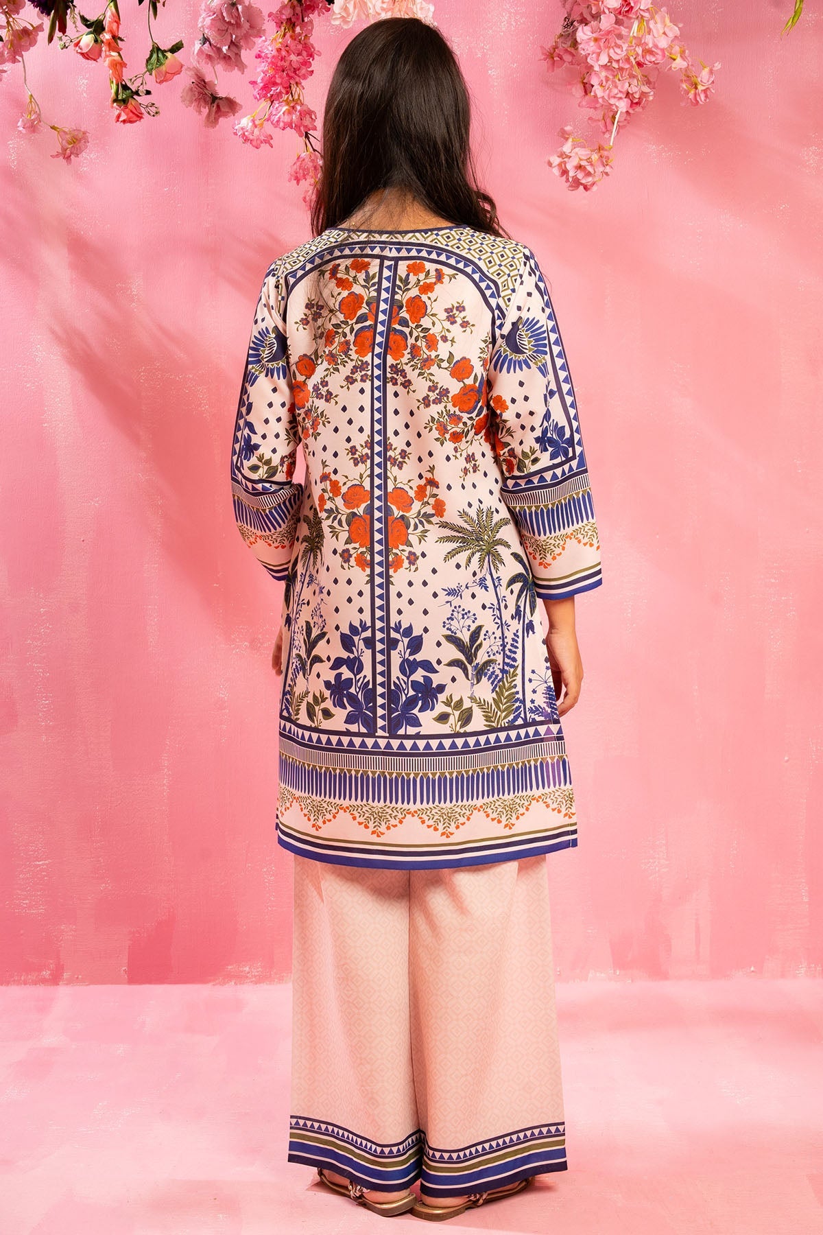Ochre Clothing Swiss Lawn Digital Printed 2 Pc Suit