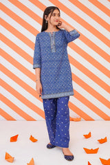 Ochre Clothing Stitched 2 Piece Digital Printed Cotton Lawn Kids Suit-OCH-CLDP2-10